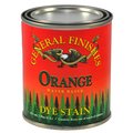 General Finishes 1 Pt Orange Dye Stain Water-Based Wood Stain DPO